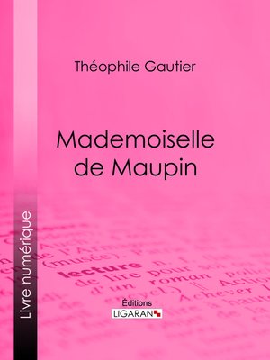 cover image of Mademoiselle de Maupin